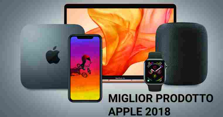 Miglior prodotto Apple del 2018